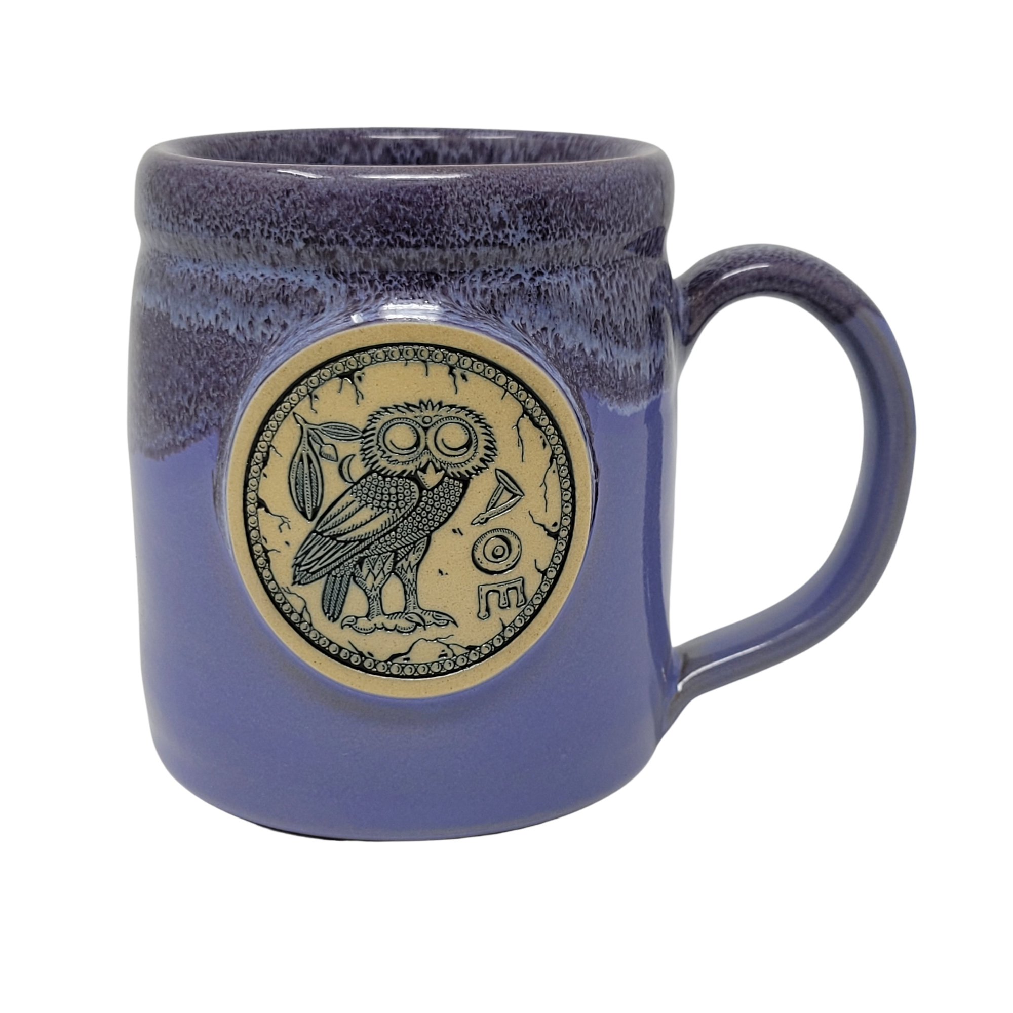 Athena’s Owl Mug by Luciana Nedelea
