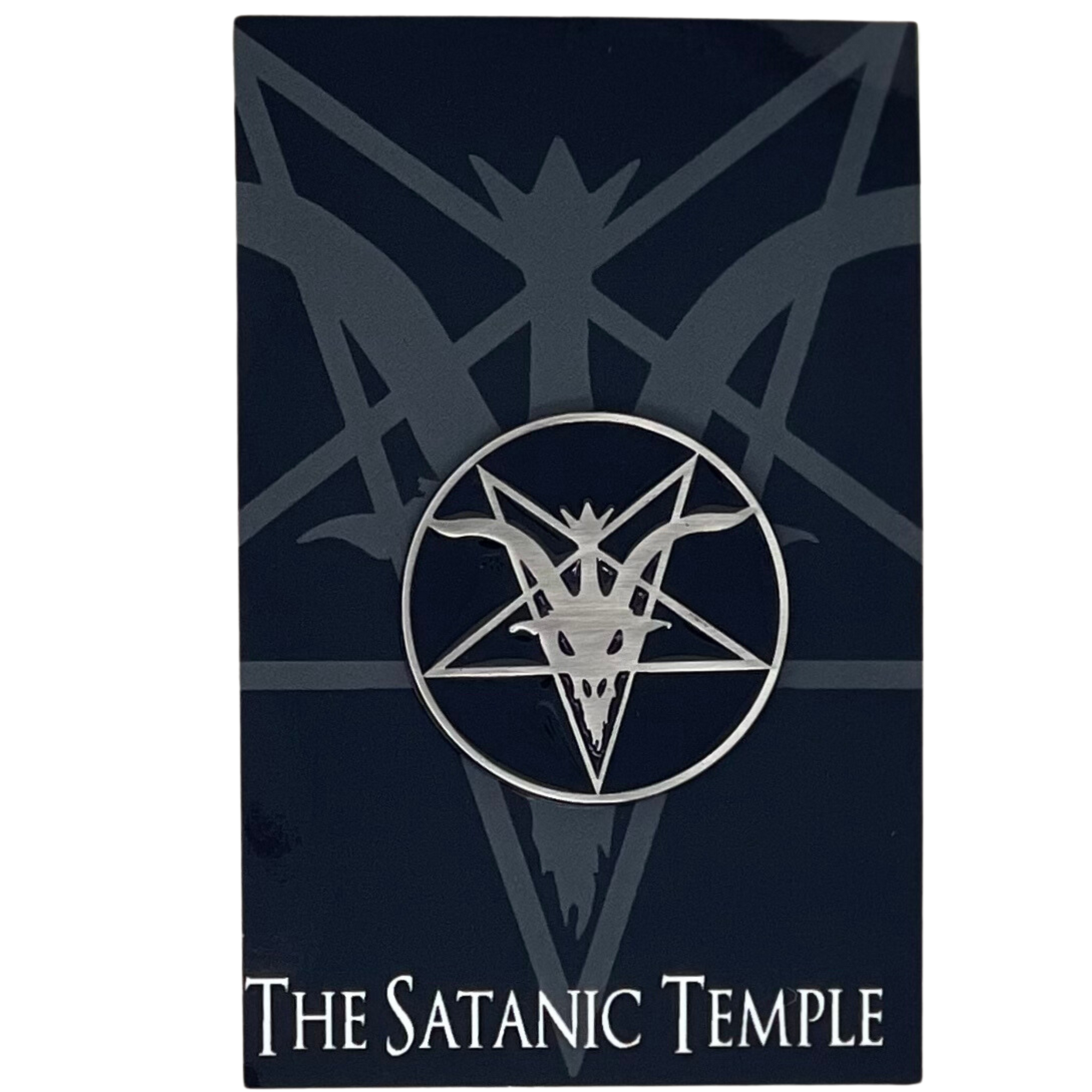 TST Black Logo Lapel Pin