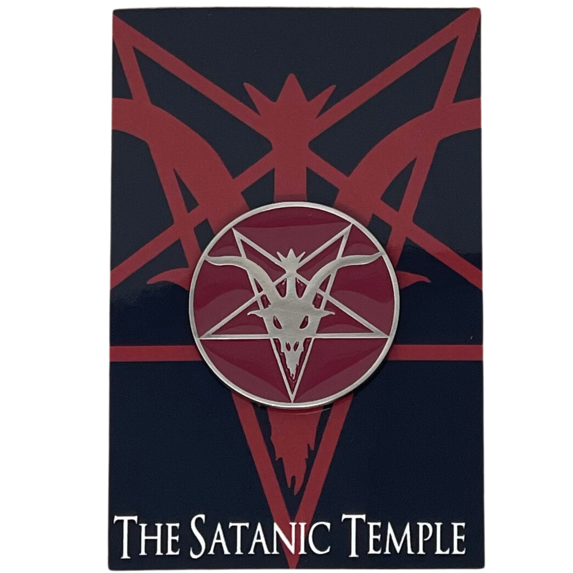 TST Maroon Logo Lapel Pin