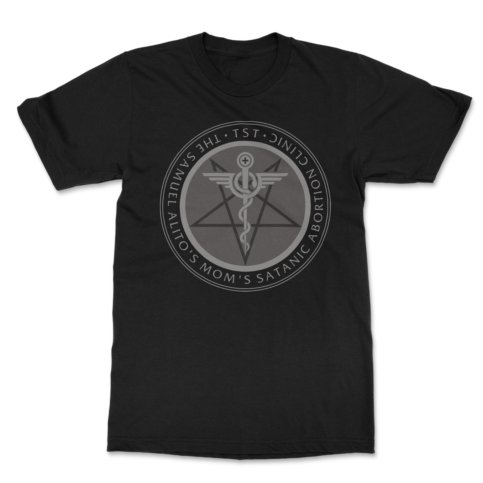 The Sam Alito's Mom's Satanic Abortion Clinic Unisex T-Shirt