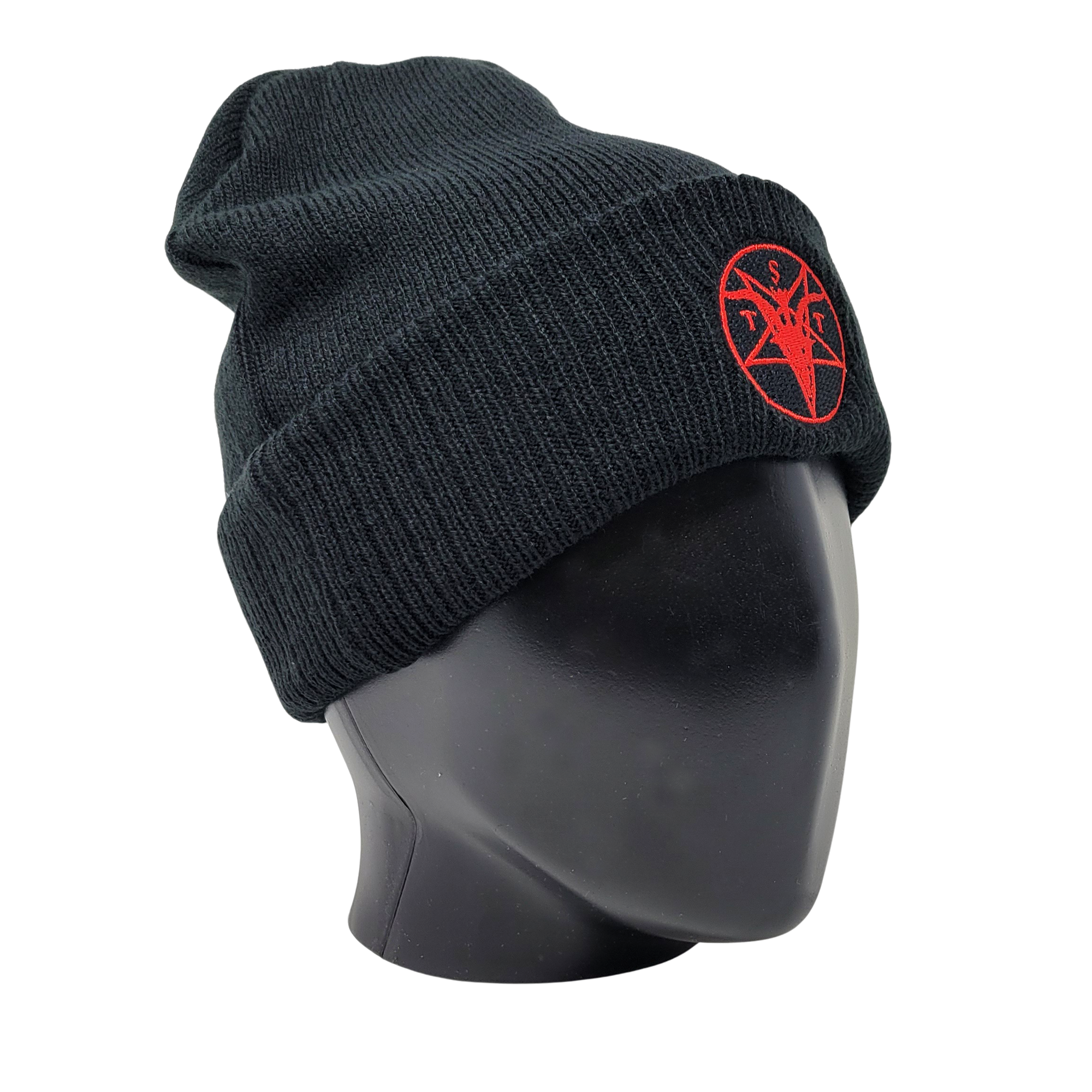 TST Logo Rolled Knit Beanie