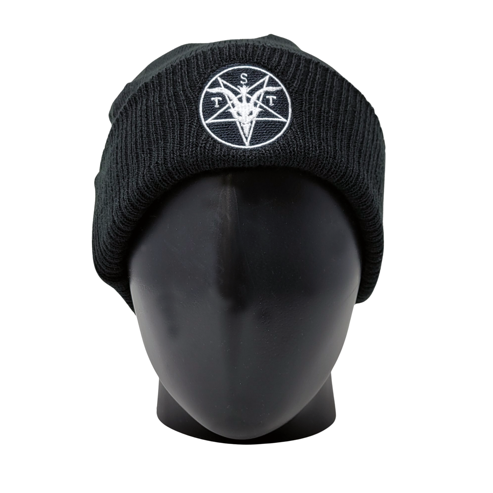 TST Logo Rolled Knit Beanie