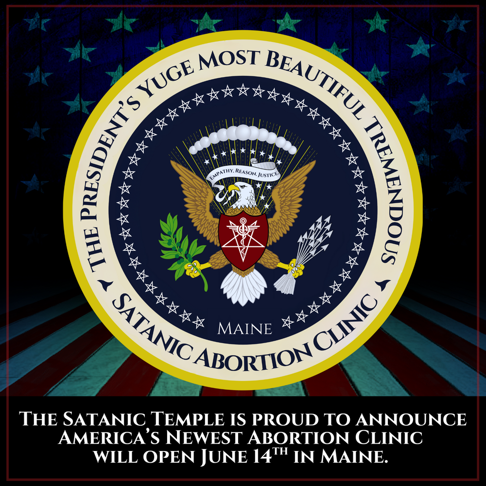 TST Proudly Announces America’s Newest Abortion Clinic will open June 14th in Maine.