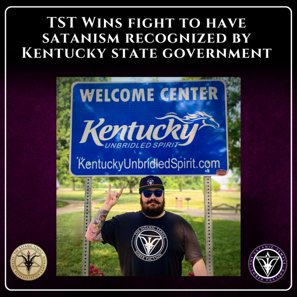 TST Wins fight to have Satanism recognized by Kentucky state government