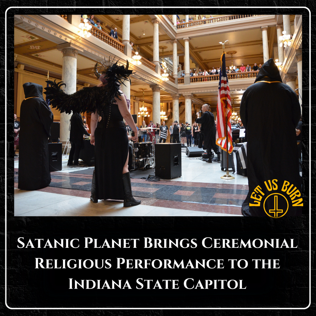 Satanic Planet Brings Ceremonial Religious Performance to the Indiana State Capitol
