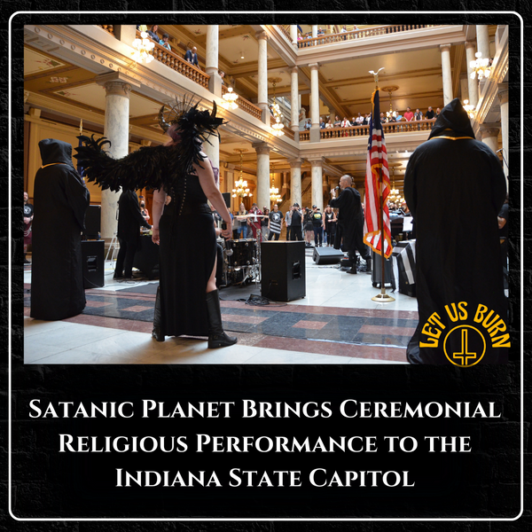 Satanic Performance Satanic Planet Brings Ceremonial Religious Performance to the Indiana - TST