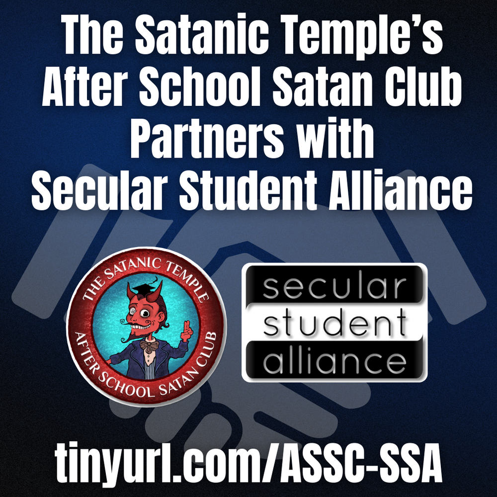 The Satanic Temple's After School Satan Club Partners with Secular Student Alliance