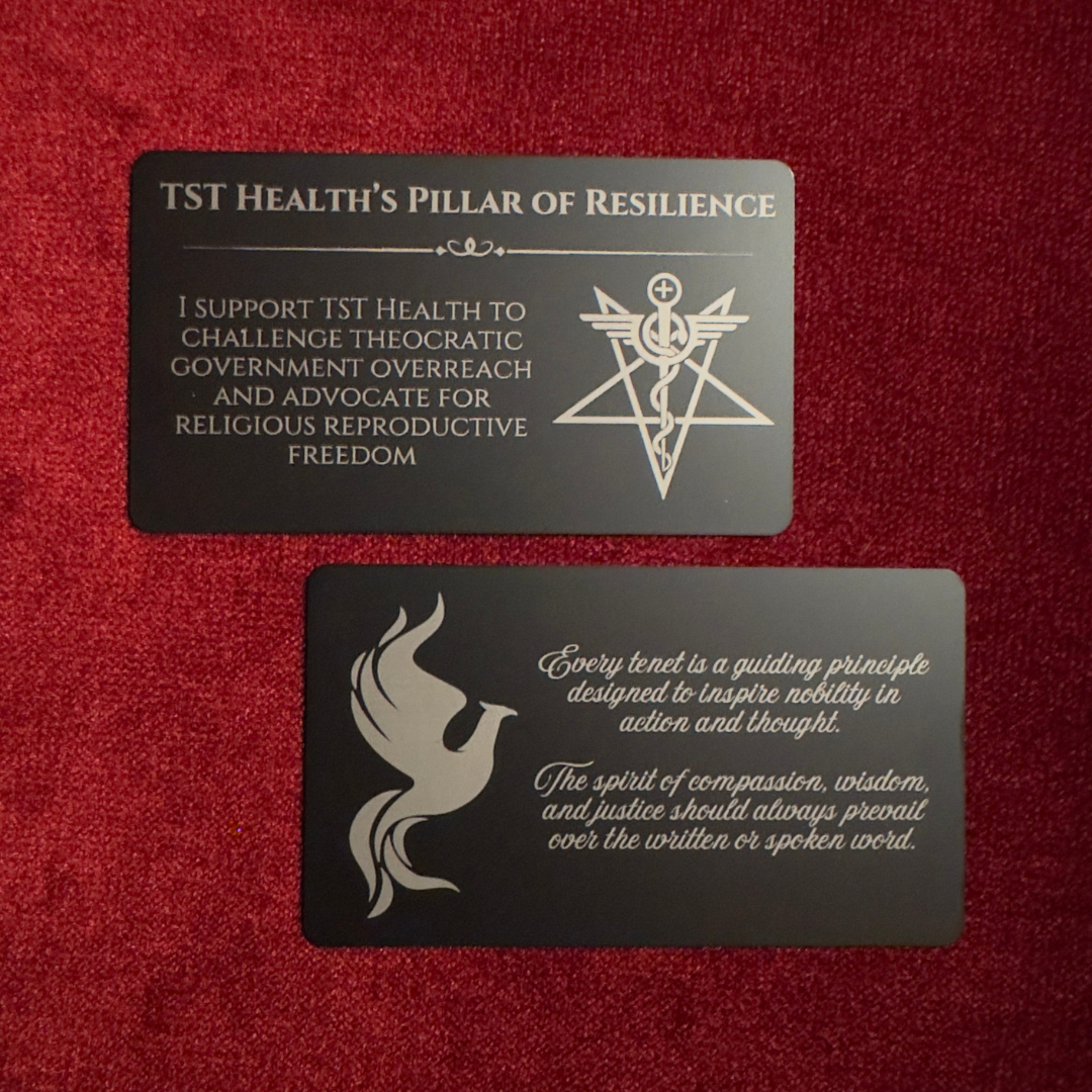 TST Health's Pillars of Support Black Steel Cards