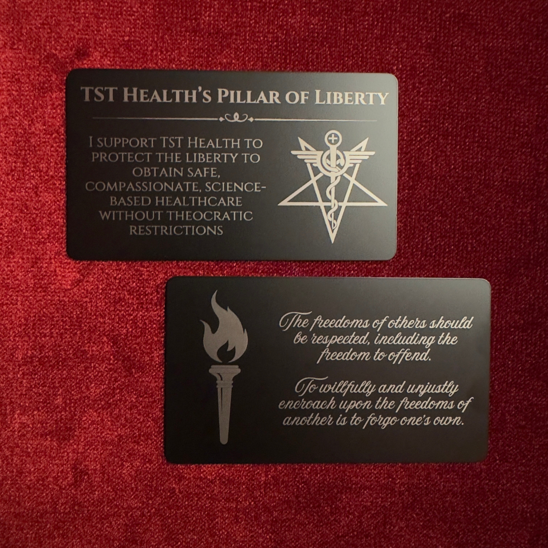 TST Health's Pillars of Support Black Steel Cards