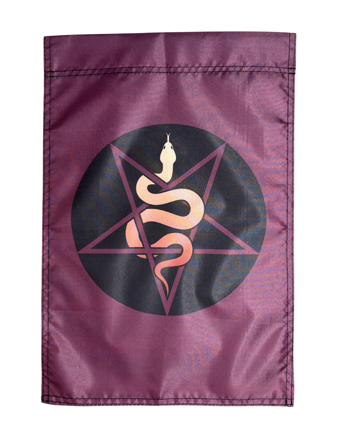 The Satanic Temple Garden Flags