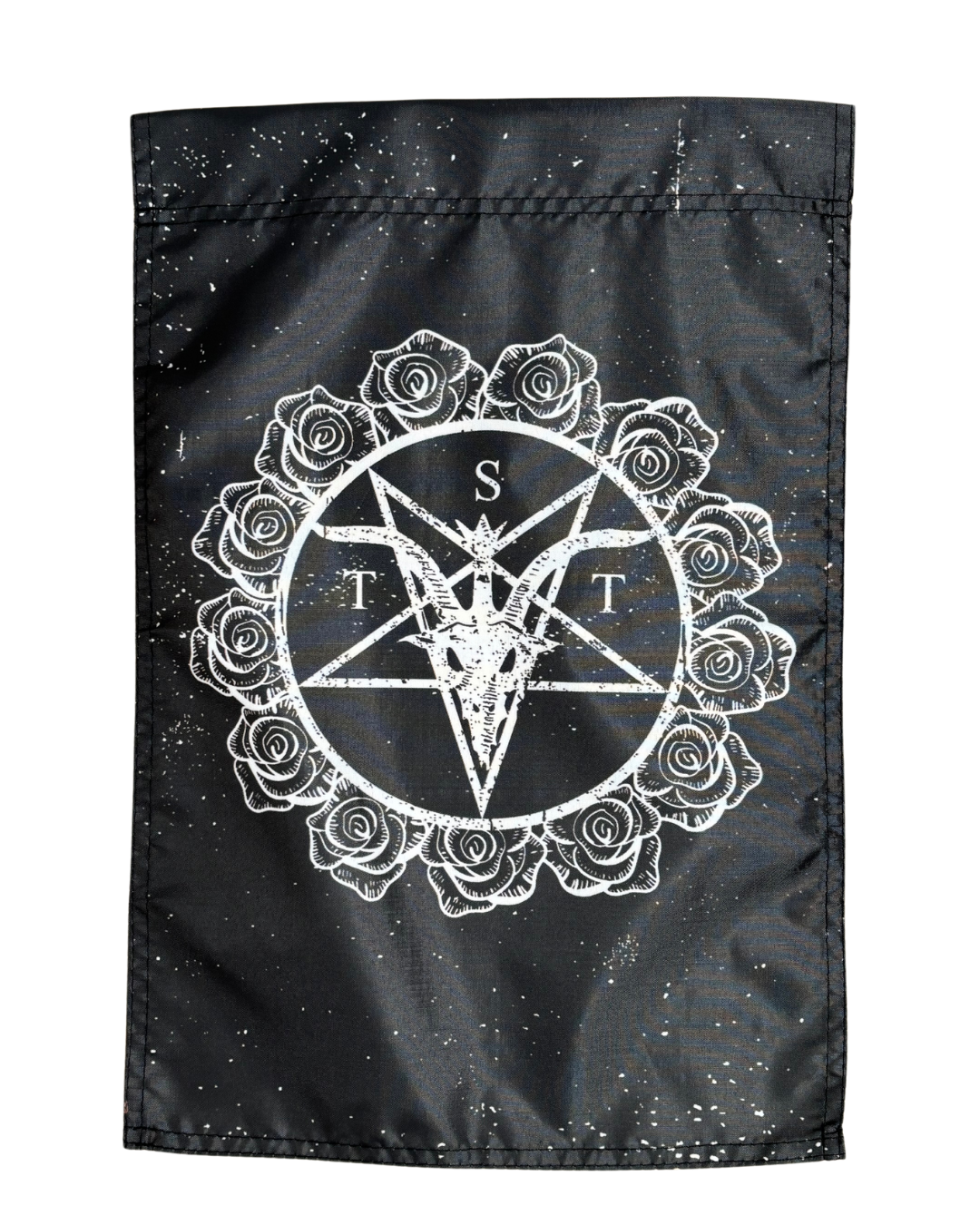 The Satanic Temple Garden Flags