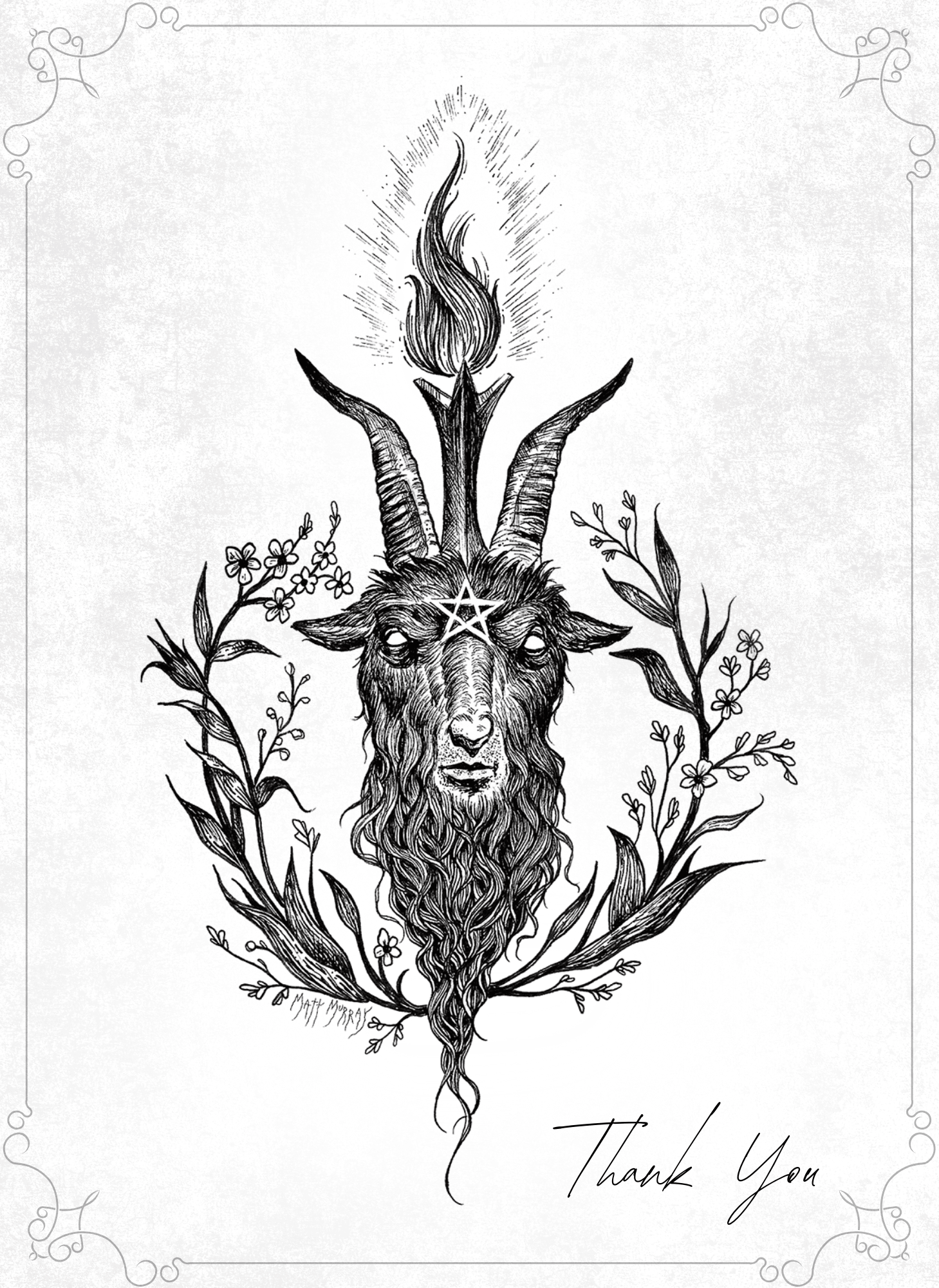 Doubled Donation Thank You Card