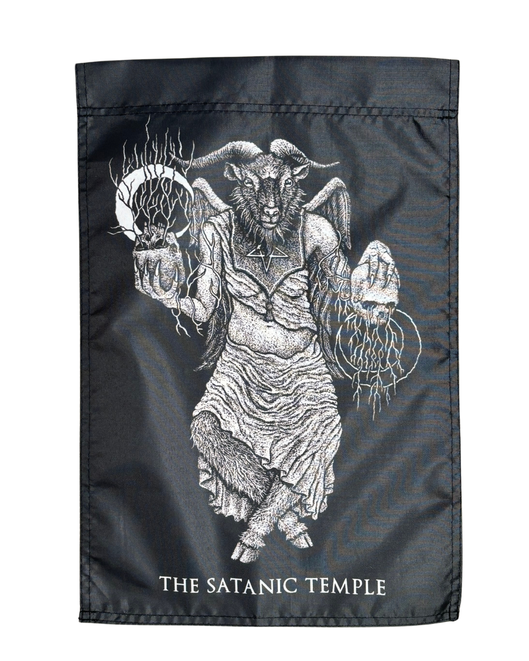 The Satanic Temple Garden Flags