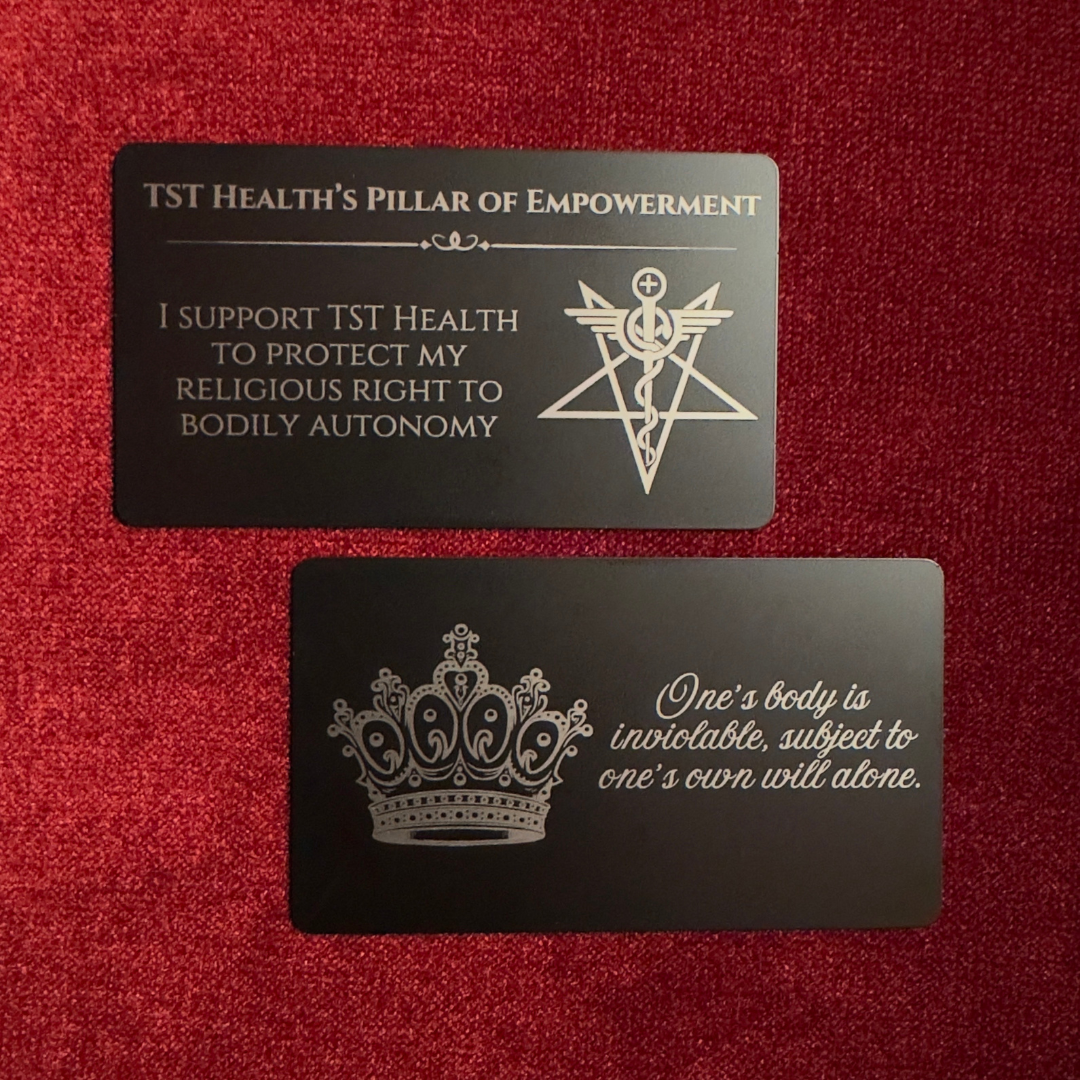 TST Health's Pillars of Support Black Steel Cards