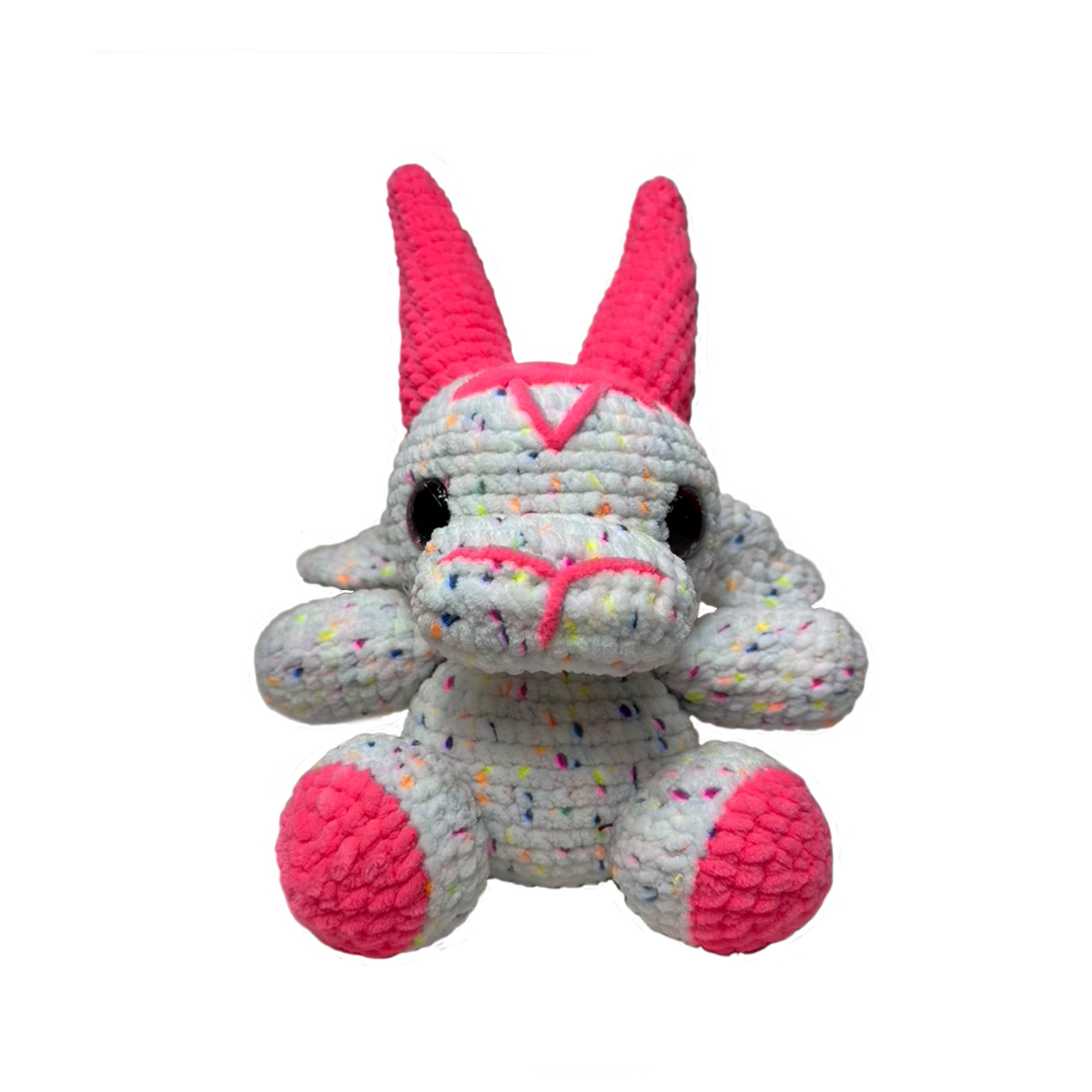 Baphomet Crochet Plushie Amigurumi Baph!- Only a few remaining