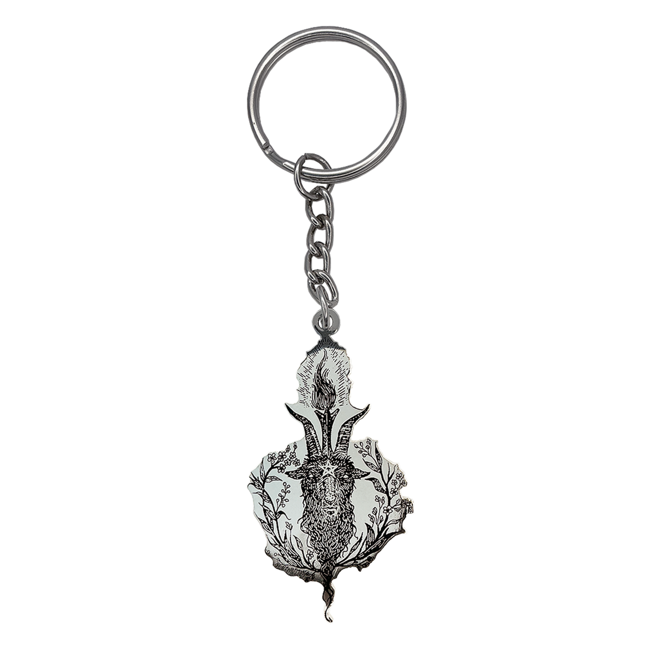 Black Veil Baphomet Keychain