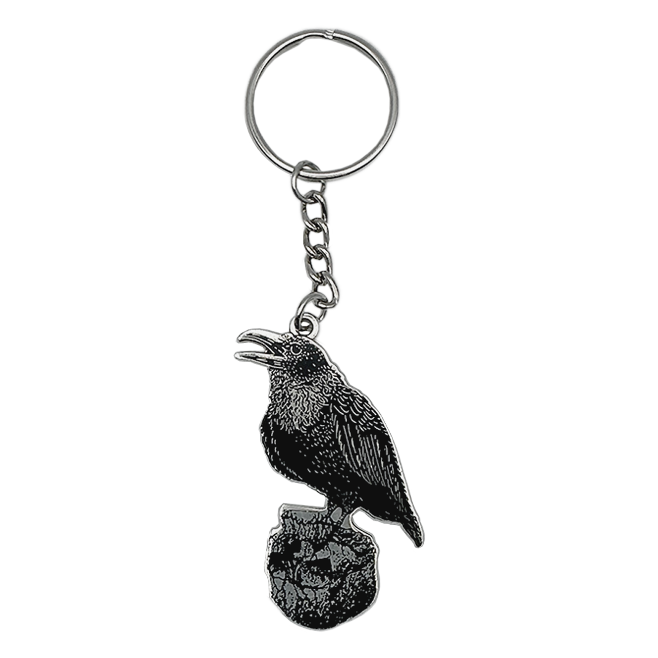 Raven Keychain designed by Dylan Garrett Smith