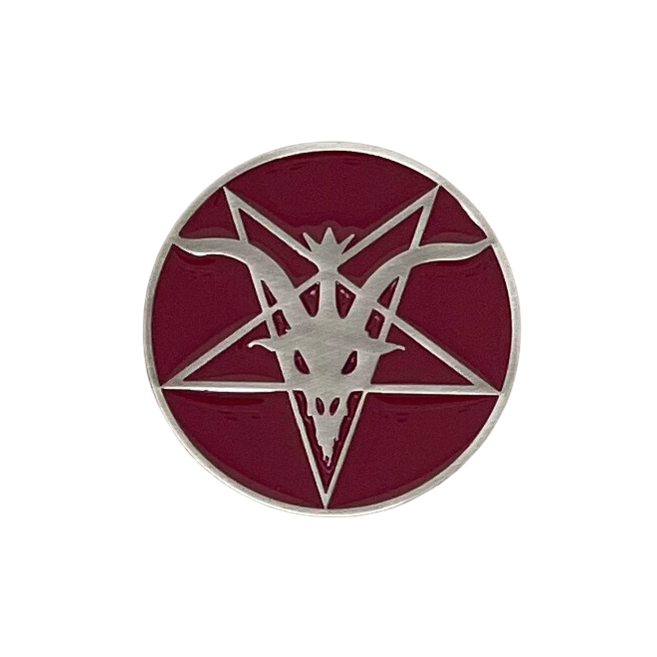 TST Maroon Logo Lapel Pin