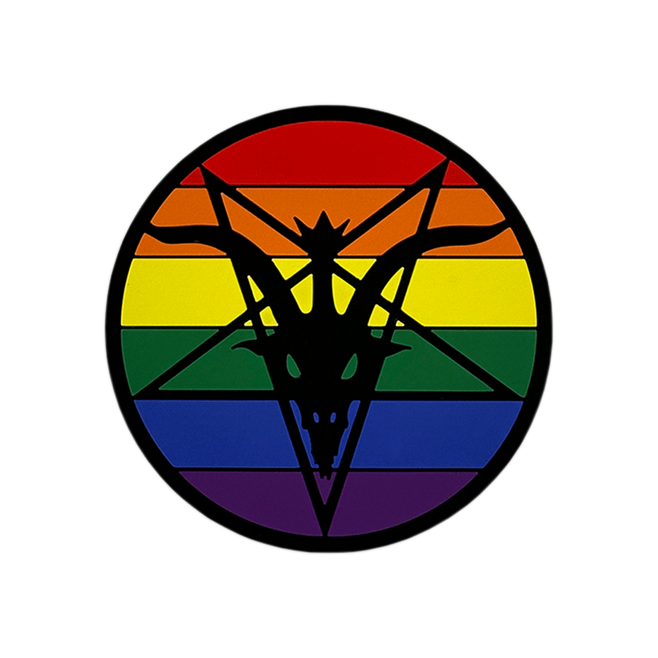 TST Pride Rainbow Logo Magnet