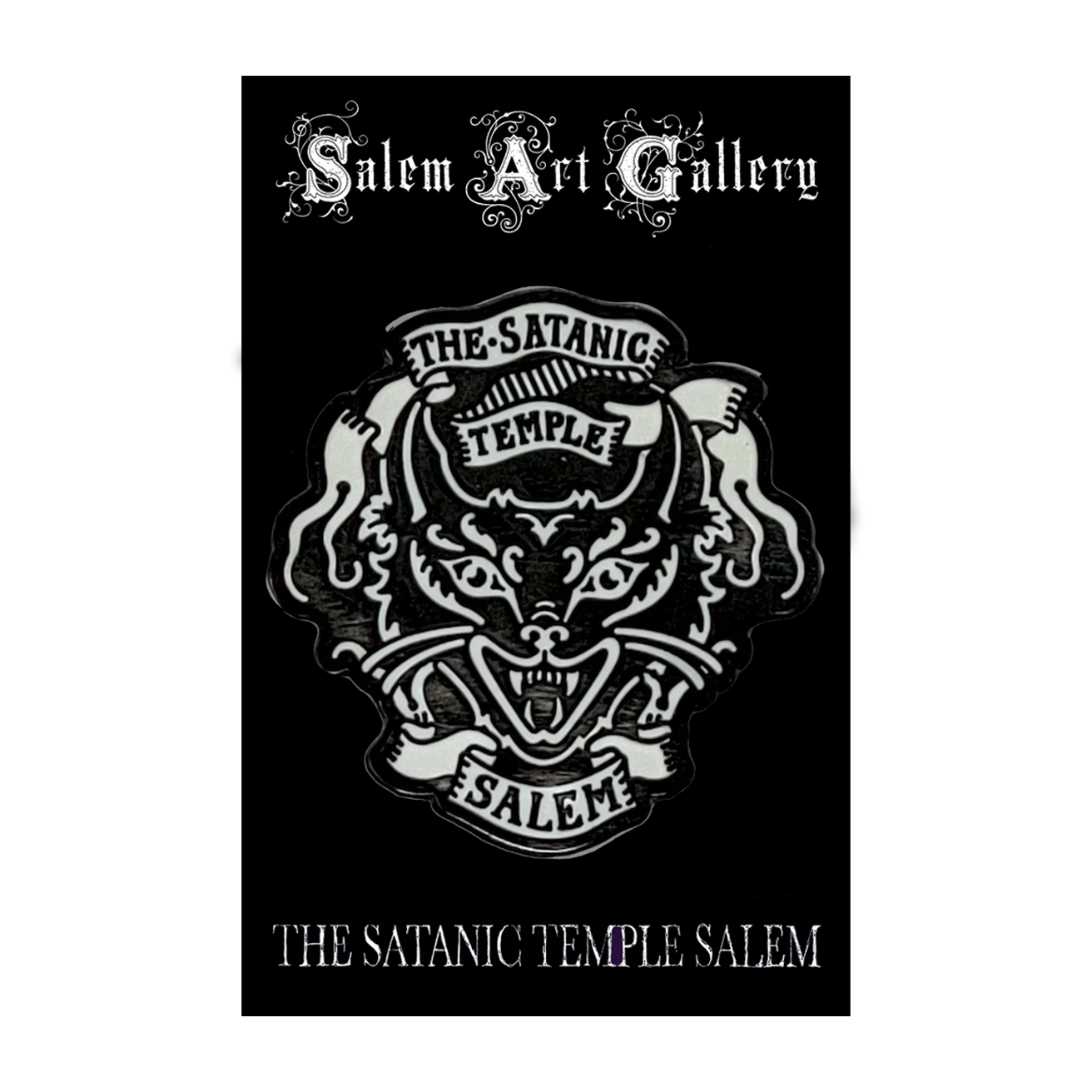 Salem Devil Kitty Lapel Pin