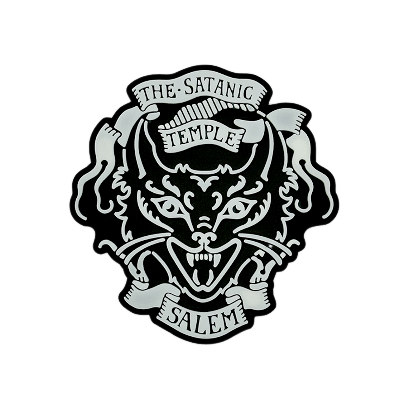 Salem Devil Kitty Magnet designed by Alexander Lex Corey