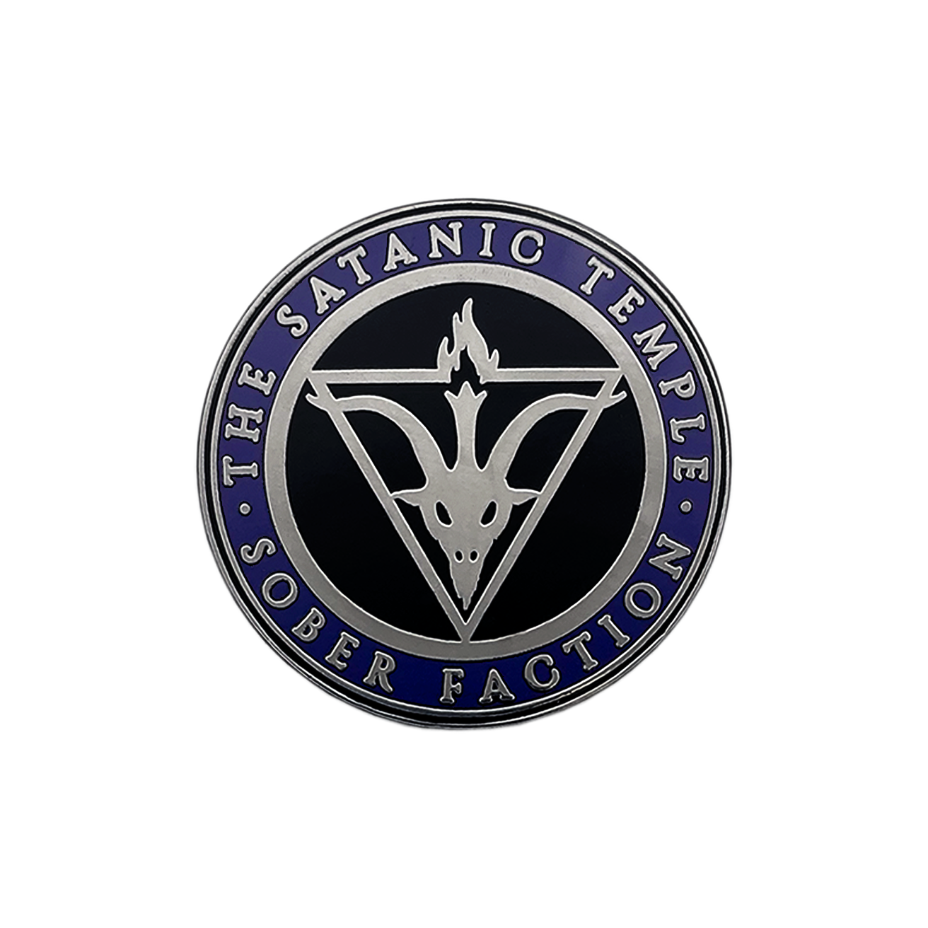 TST Sober Faction Lapel Pin