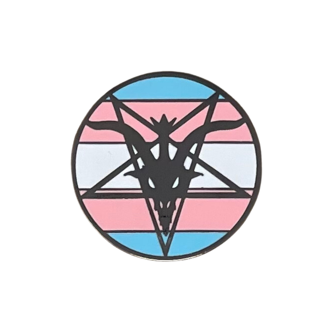TST Logo Trans Pride Lapel Pin