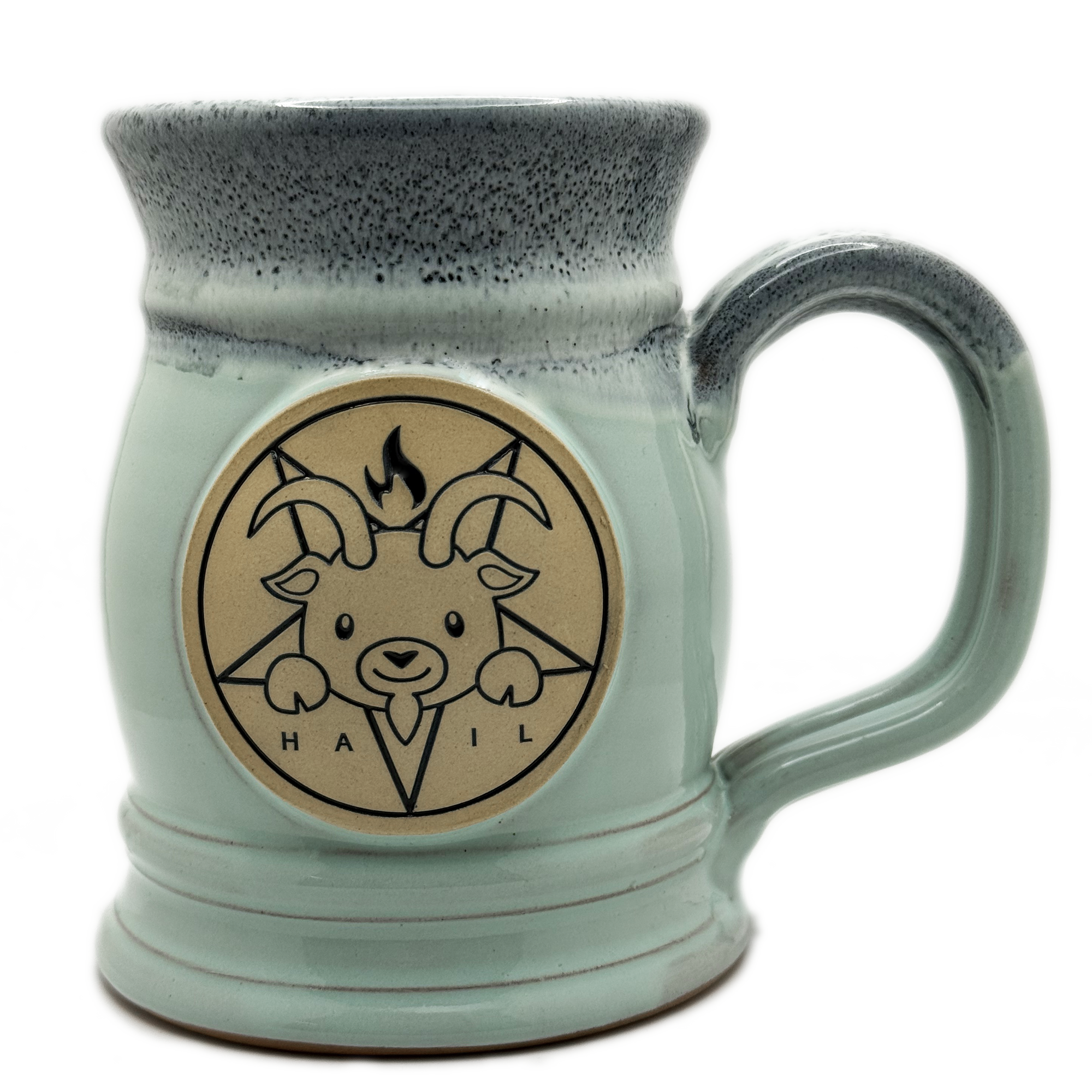 After School Satan Hellion Tankard in Aqua