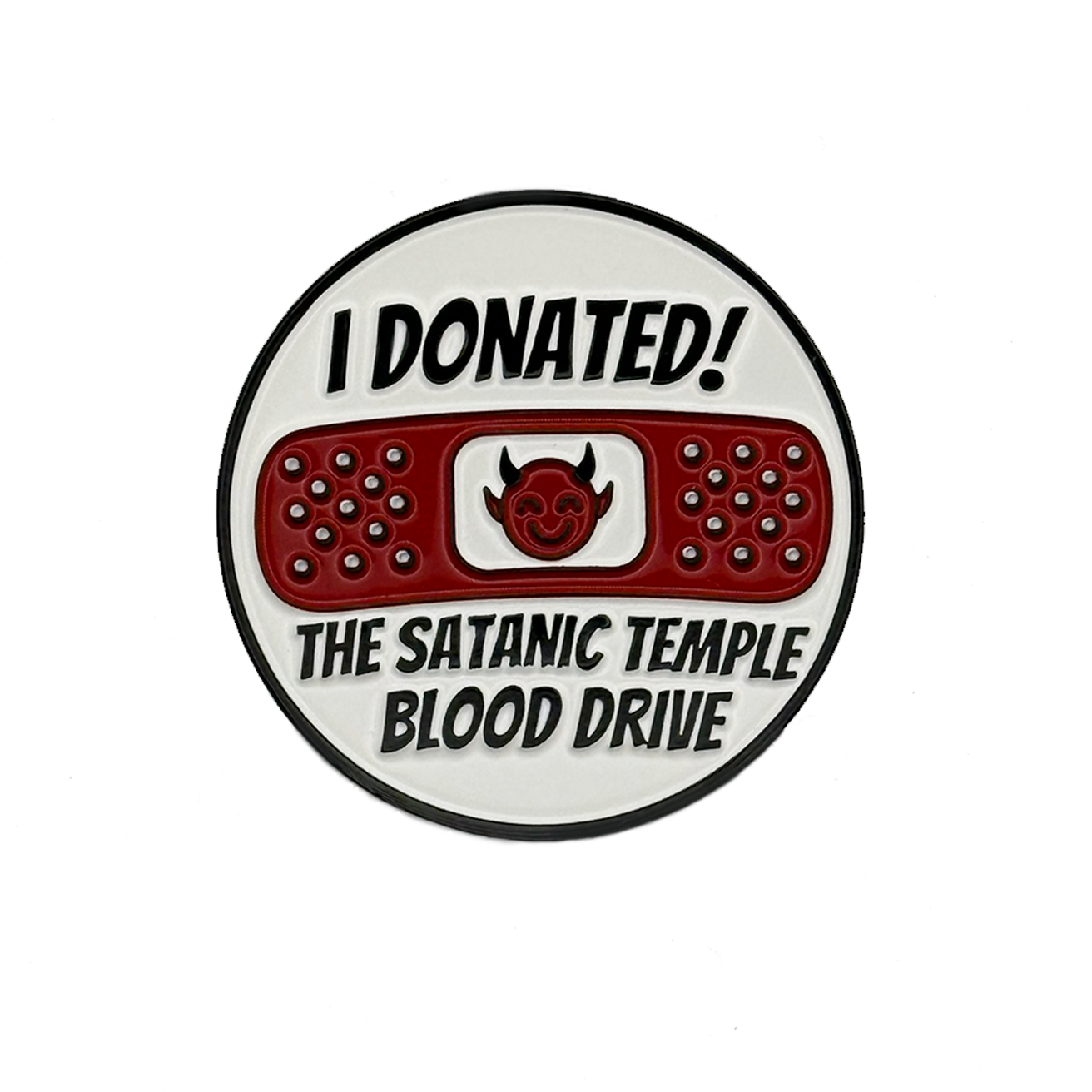 TST Blood Drive "I Donated!" Enamel Lapel Pin