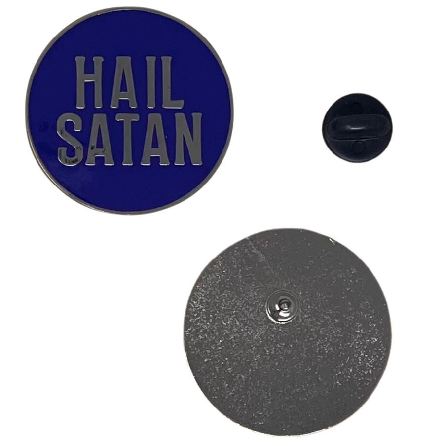 Purple Hail Satan Lapel Pin - TST