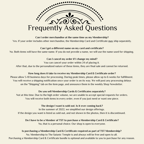 Goodnight Baphomet TST