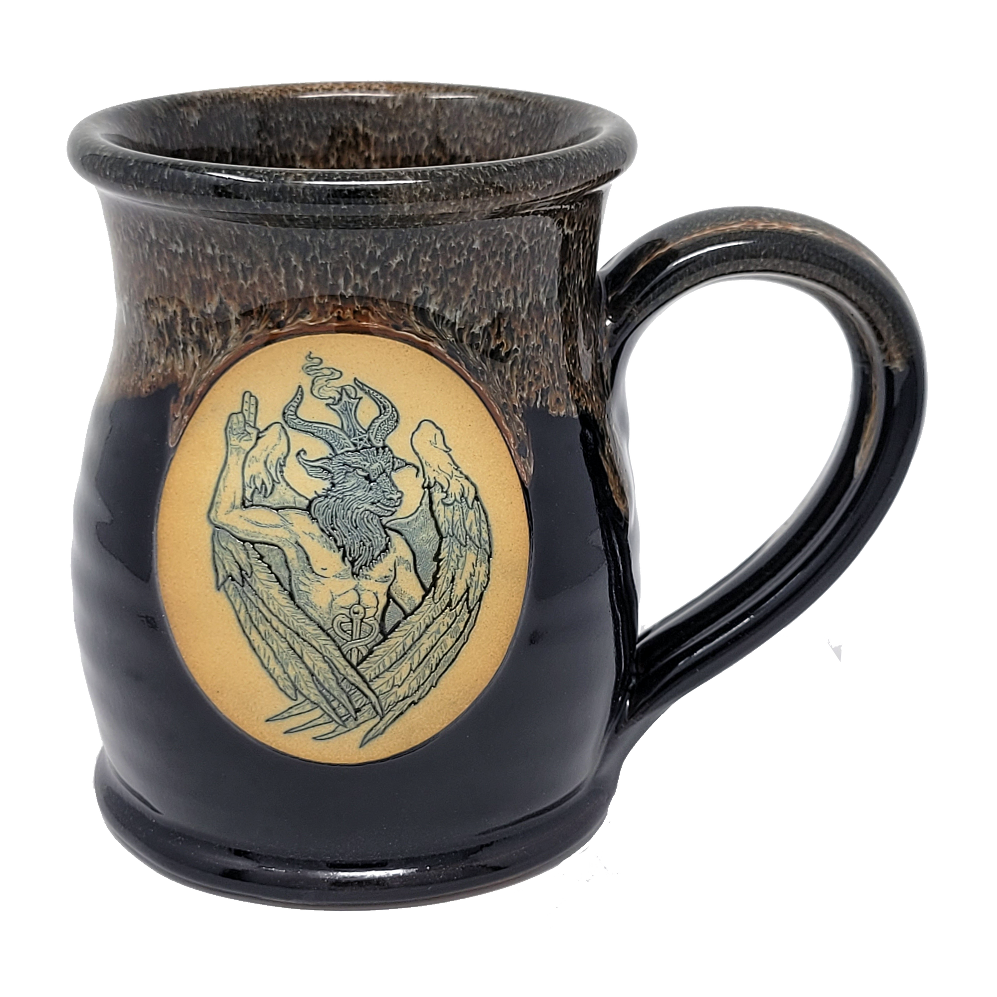 Baphomet Mug by Dellamorte & Co.
